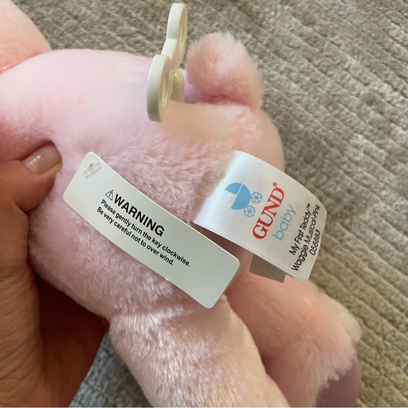 Gund Baby 12" My First Teddy Waggie - Pink - Picture 8 of 9